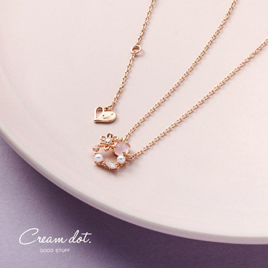 Cream dot.（クリームドット） ネックレス レディース ショート