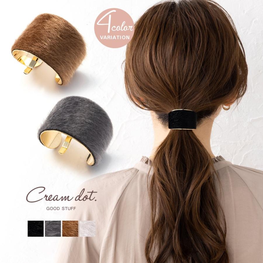 019】ヘアゴムorポニーフック （Creems限定 スワロフスキー  