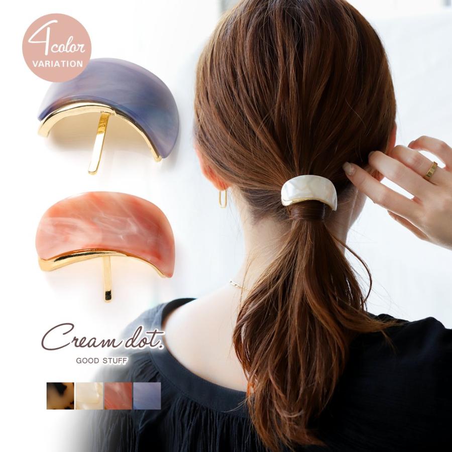 Cream dot. ポニーフック ヘアフック ヘアカフス ヘアゴム 髪留め  