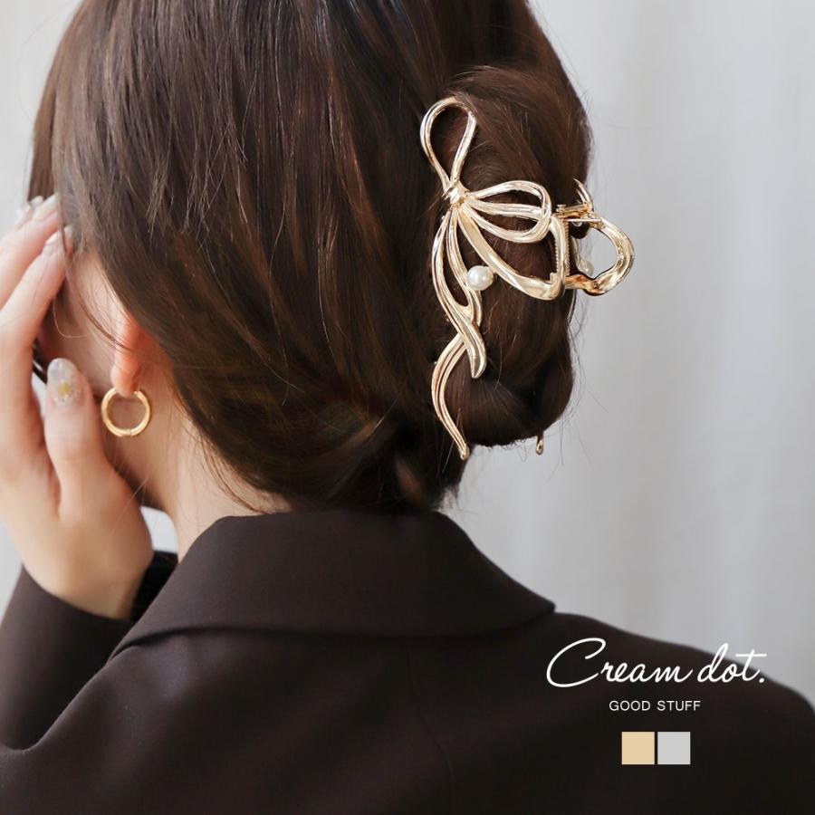 Cream dot.（クリームドット） バンスクリップ ヘアクリップ 大きめ