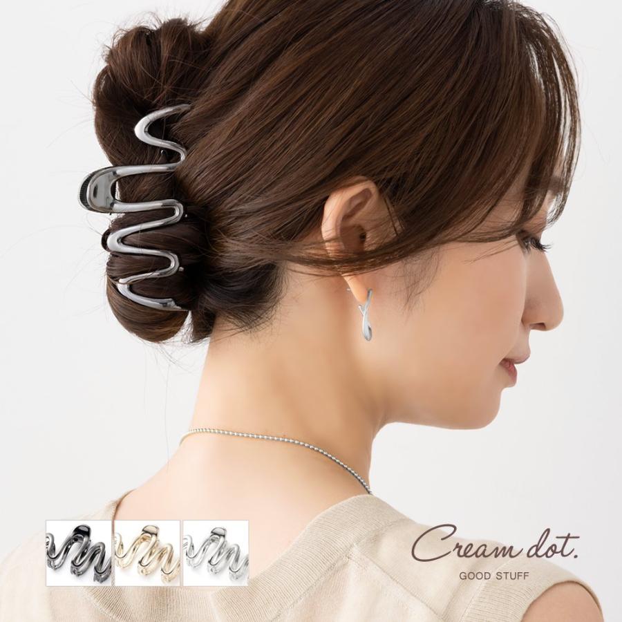 ブラックヘアクリップ ゴールド金具付き 楽天市場】【バーゲン】 ヘアクリップ ヘアアクセ レディース