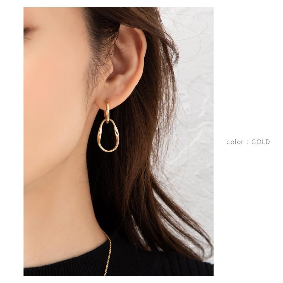 Cream dot. ピアス フープピアス 金属アレルギー ニッケルフリー