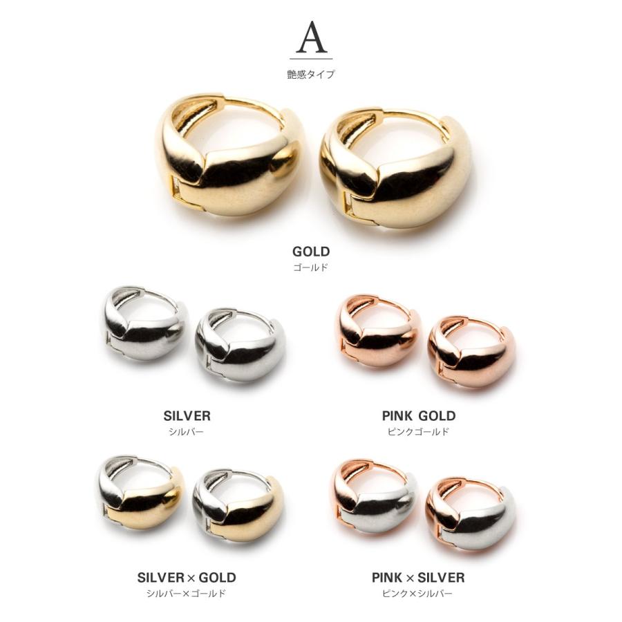 TEN ゴールド フープピアス　sliver925 18kコーティング ヒンジドフープピアス l シルバーアクセサリーブランド Aletta