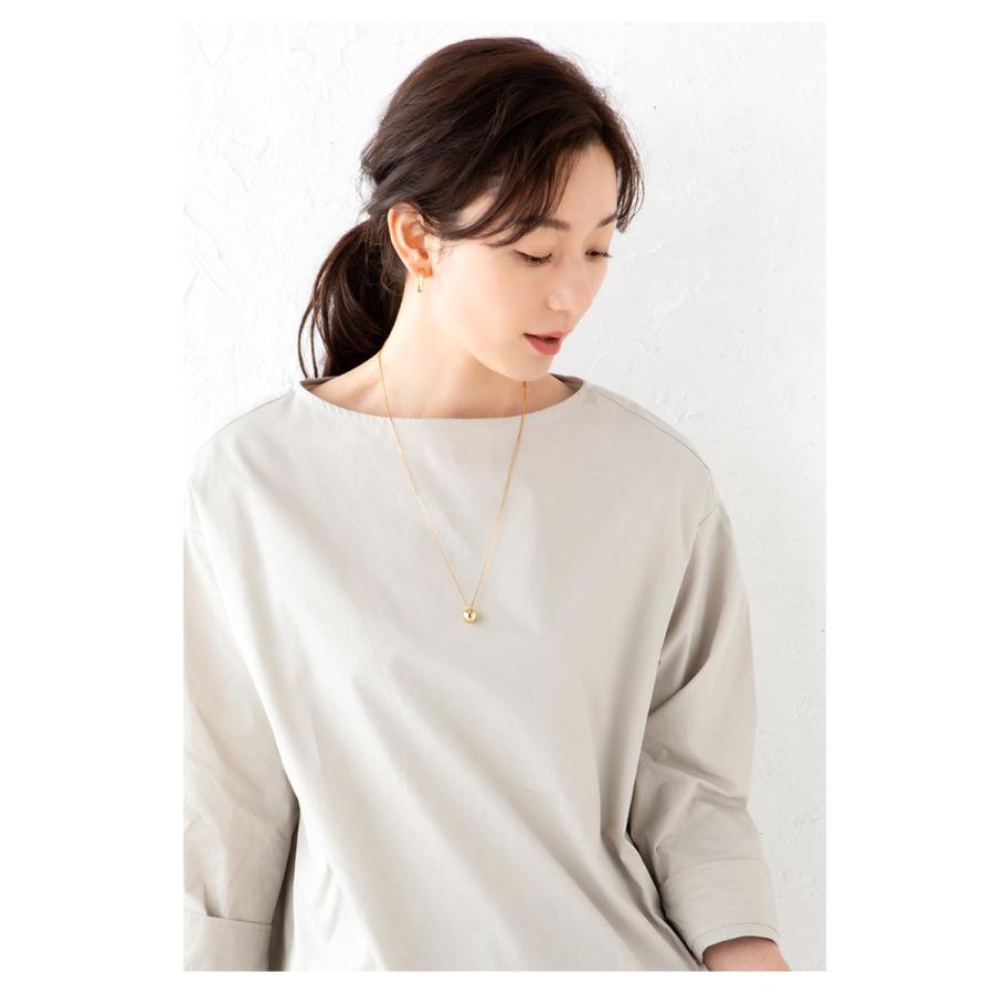 【最大30％OFF×全品送料無料】金属アレルギー対応 ネックレス ロングネックレス ニッケルフリー ベネチアンチェーン 大人 上品 エレガント | Cream dot. | 08