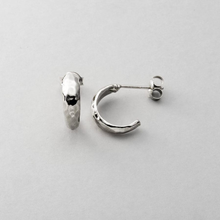 Roots Earrings C / Silver925 ピアス Roots（SV925 Earrings） | 痛くないイヤリング WOJE
