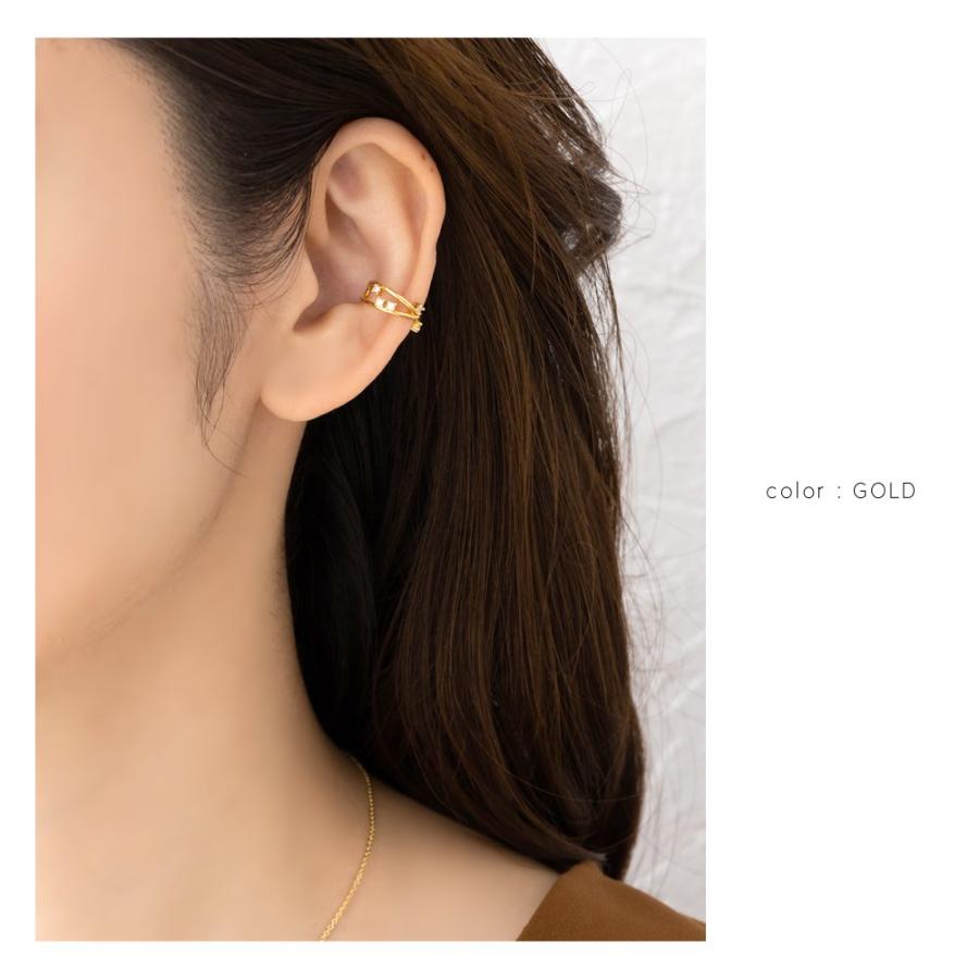 Cream dot.（クリームドット） 金属アレルギー対応 イヤーカフ