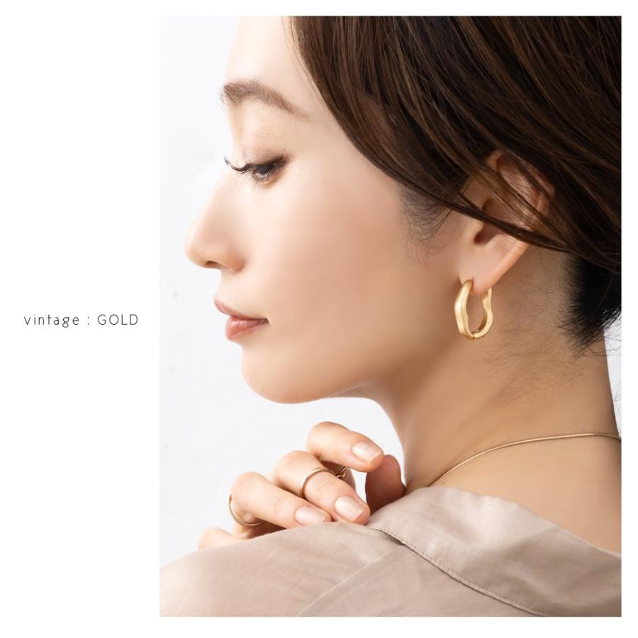 Cream dot.（クリームドット） 金属アレルギー対応 ピアス フープ 
