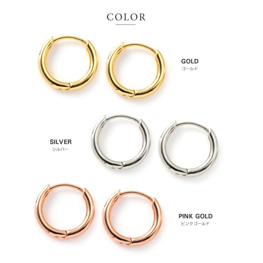 PinkMuY　ジュエリーマキ　大きめ35㎜　フープピアス　18金 Amazon | 【ジュエリーエクセレンテ】K18 フープピアス 5mm×10mm
