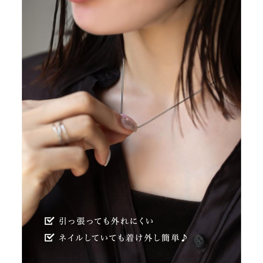 Cream dot.（クリームドット） サージカルステンレス ネックレス 金属