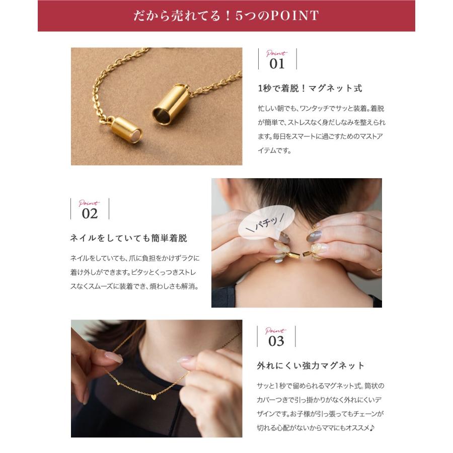 Cream dot. ネックレス サージカルステンレス 金属アレルギー