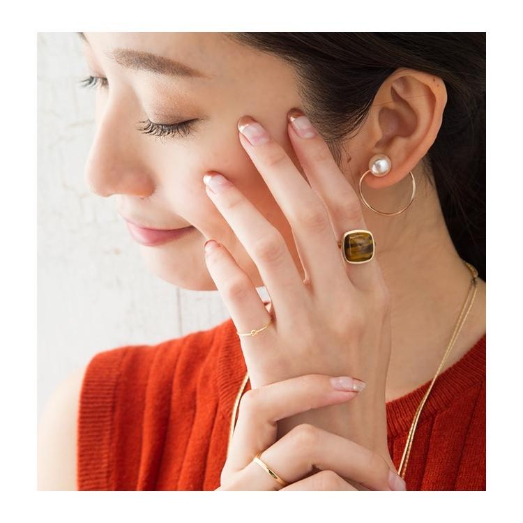 全品送料無料 8月22日23 59迄 リング ピンキーリング ノット 結び目 シルバー ゴールド ピンクゴールド 細身 華奢リング Cream Dot 通販 Paypayモール