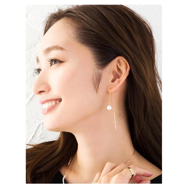 アメリカンピアス 揺れる ピアス パール ゴールド シリコンキャッチ 結婚式 お呼ばれ アクセサリー シンプル 上品ゆうパケット送料無料 Cream Dot 通販 Paypayモール