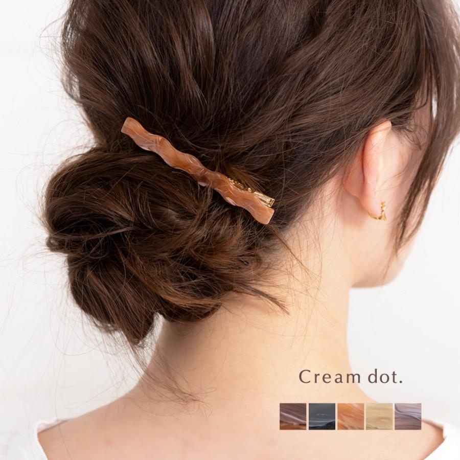Cream dot. 【本日限定！全品ポイント10倍】ヘアクリップ ヘア 
