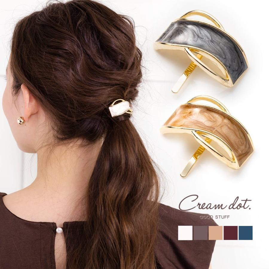 Cream dot. ポニーフック ヘアフック ヘアカフス ヘアゴム
