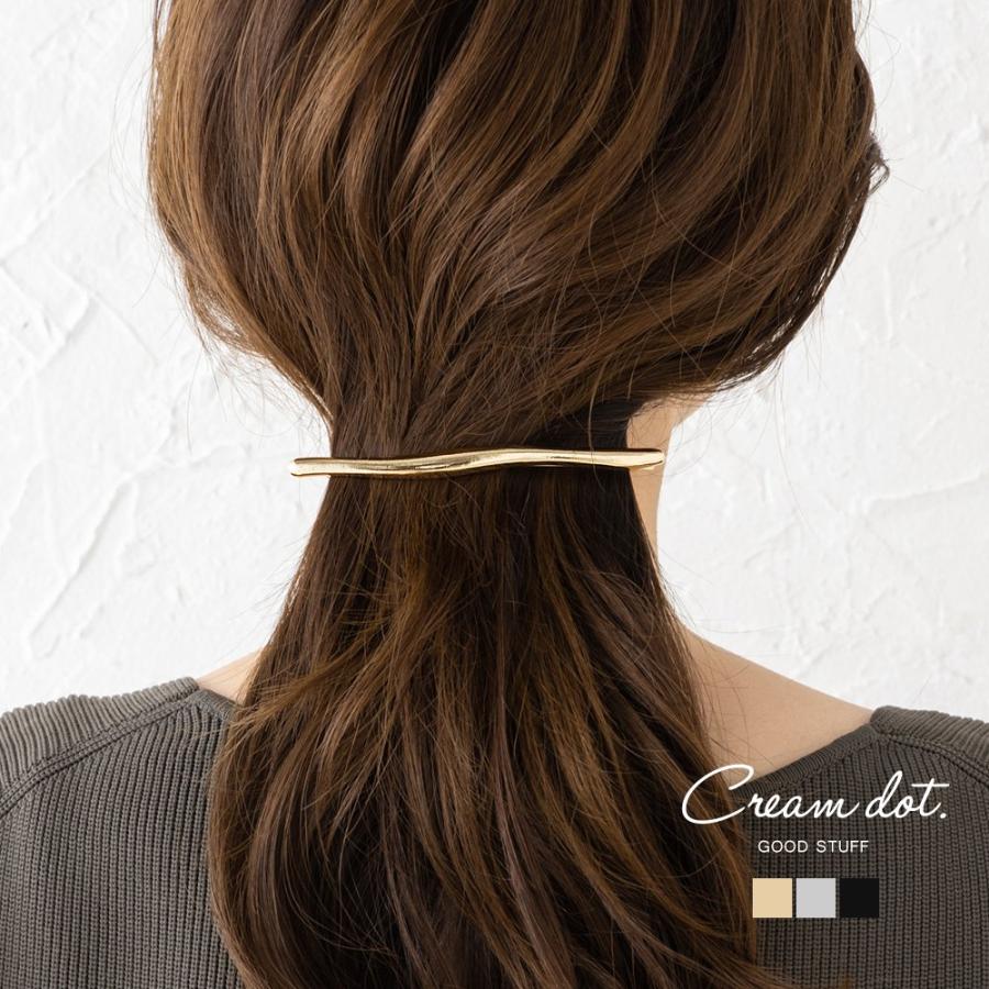 Cream dot. バレッタ ヘアクリップ 大きめ ヘアアクセサリー Cream dot. バレッタ ヘアクリップ 大きめ ヘアアクセサリー