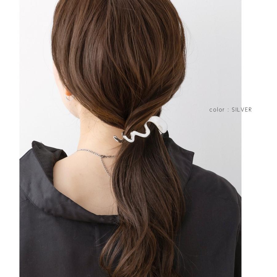 Cream dot. ヘアクリップ ヘアアクセサリー 髪留め まとめ髪 波