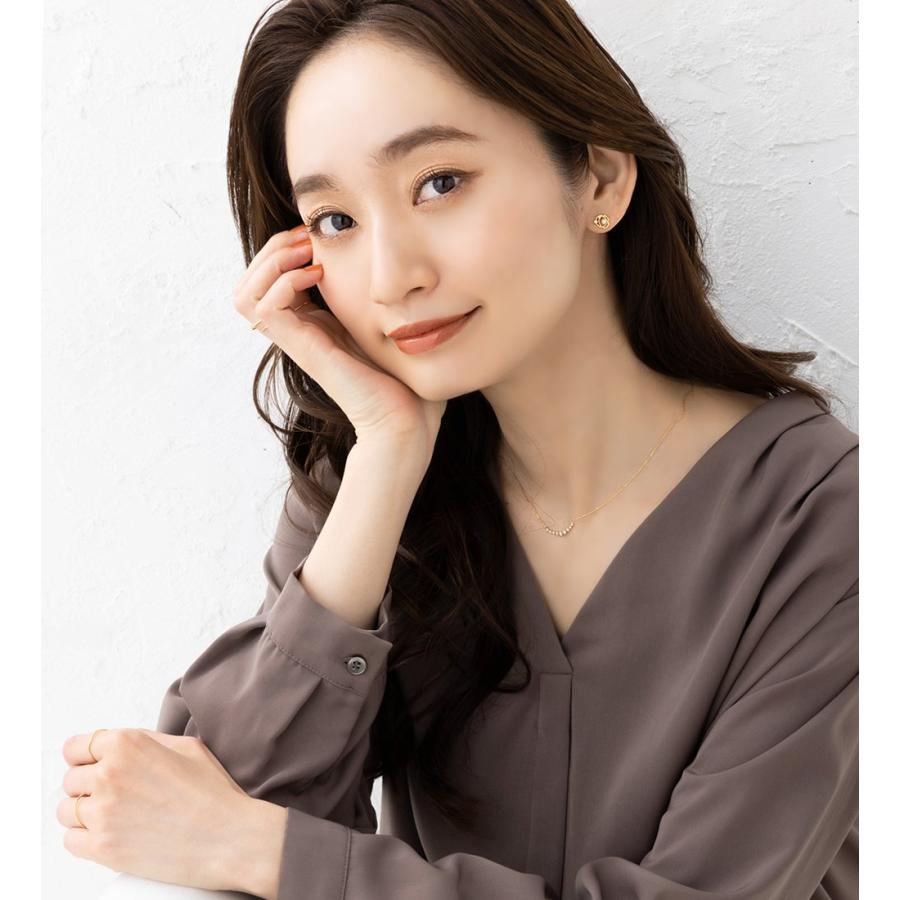 Cream dot. ネックレス レディース ショート チェーン オフィス