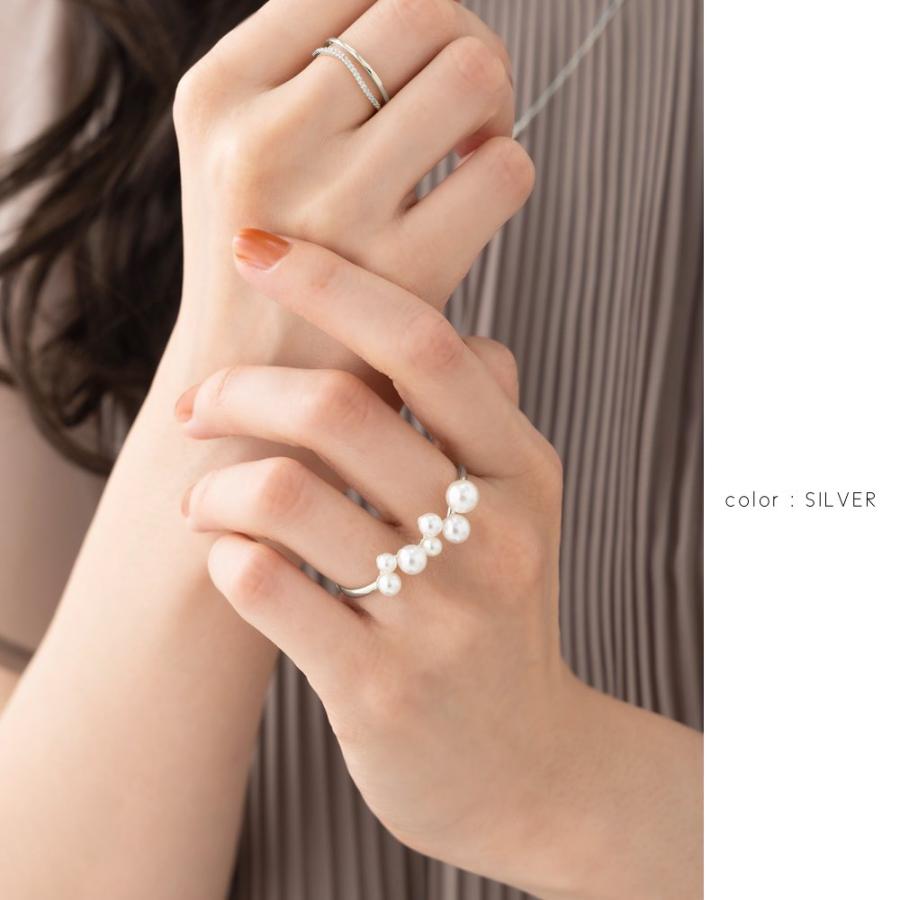 Cream dot.（クリームドット） ダブルフィンガーリング 指輪