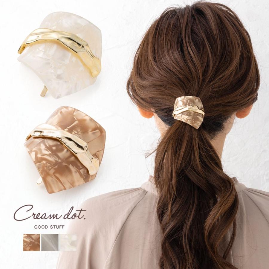 Cream dot. ポニーフック ヘアフック ヘアカフス ヘアゴム 髪
