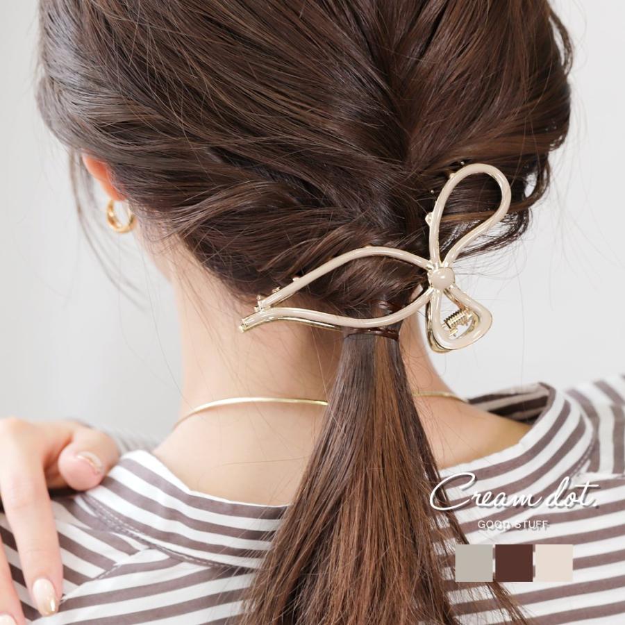Cream dot.（クリームドット） バンスクリップ ヘアクリップ 大きめ