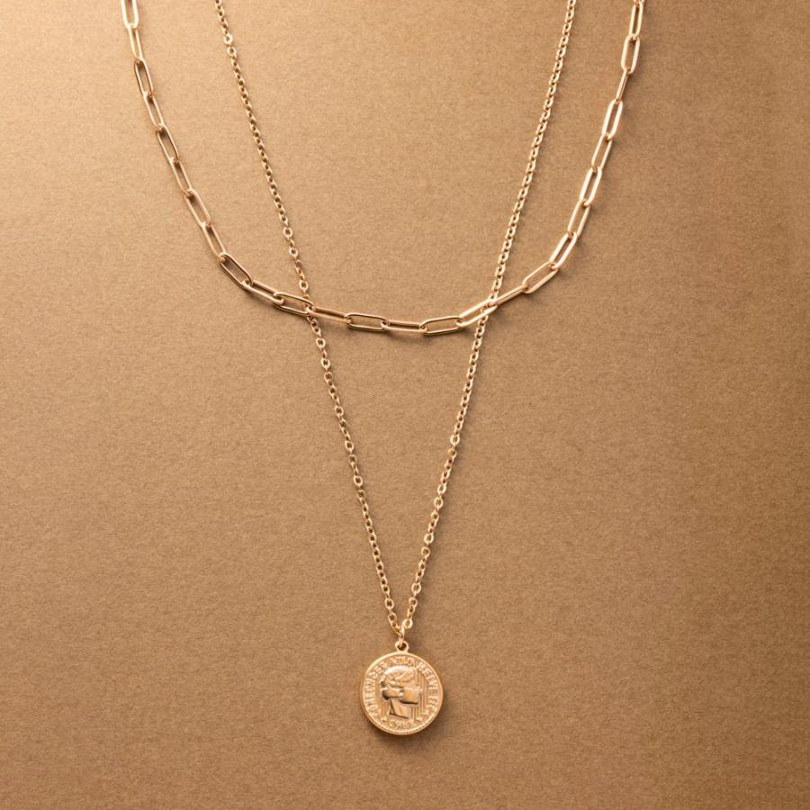 Cream dot.（クリームドット） サージカルステンレス ネックレス 2点