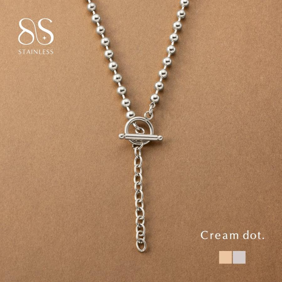 Cream dot.（クリームドット） サージカルステンレス ネックレス 金属 