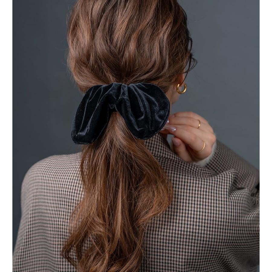 Cream dot.（クリームドット） シュシュ ヘアゴム ベロア ベルベット