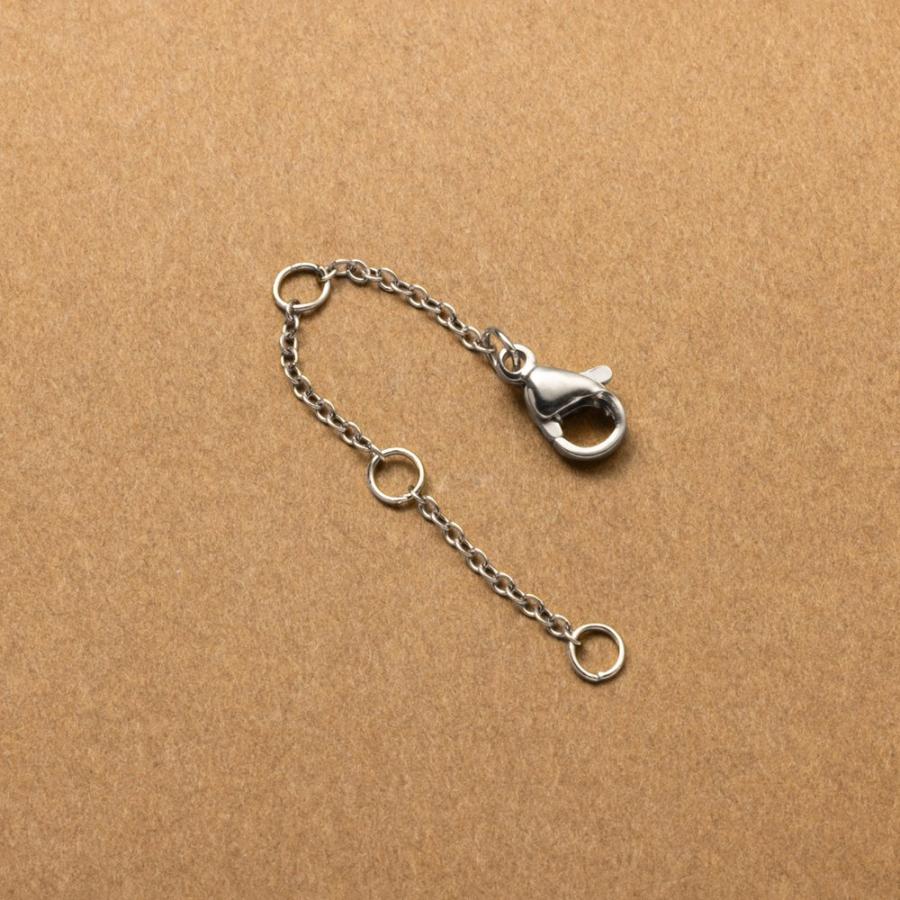 Cream dot. ステンレス製 4サイズ ネックレス アジャスター Cream dot. ステンレス製 4サイズ ネックレス アジャスター
