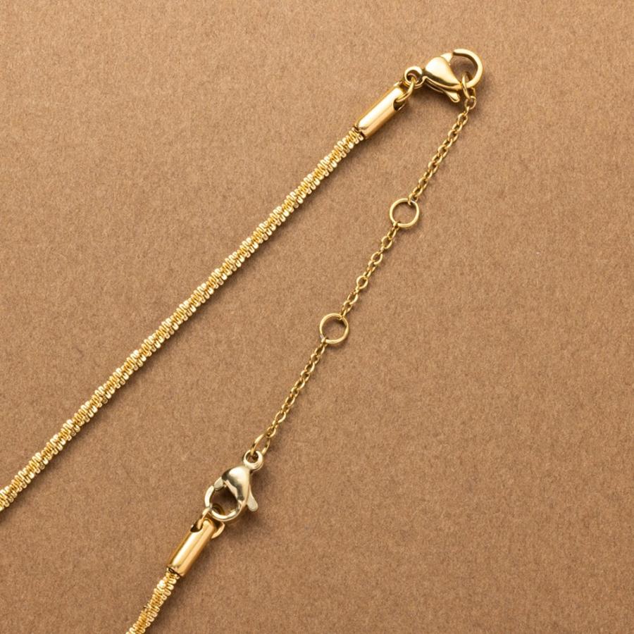Cream dot. ステンレス製 4サイズ ネックレス アジャスター Cream dot. ステンレス製 4サイズ ネックレス アジャスター