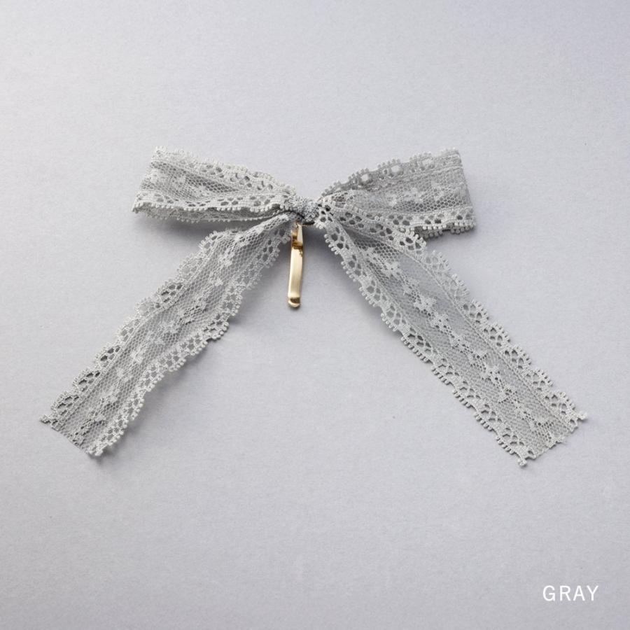 Cream dot.（クリームドット） ポニーフック リボン 透かしレース 花柄