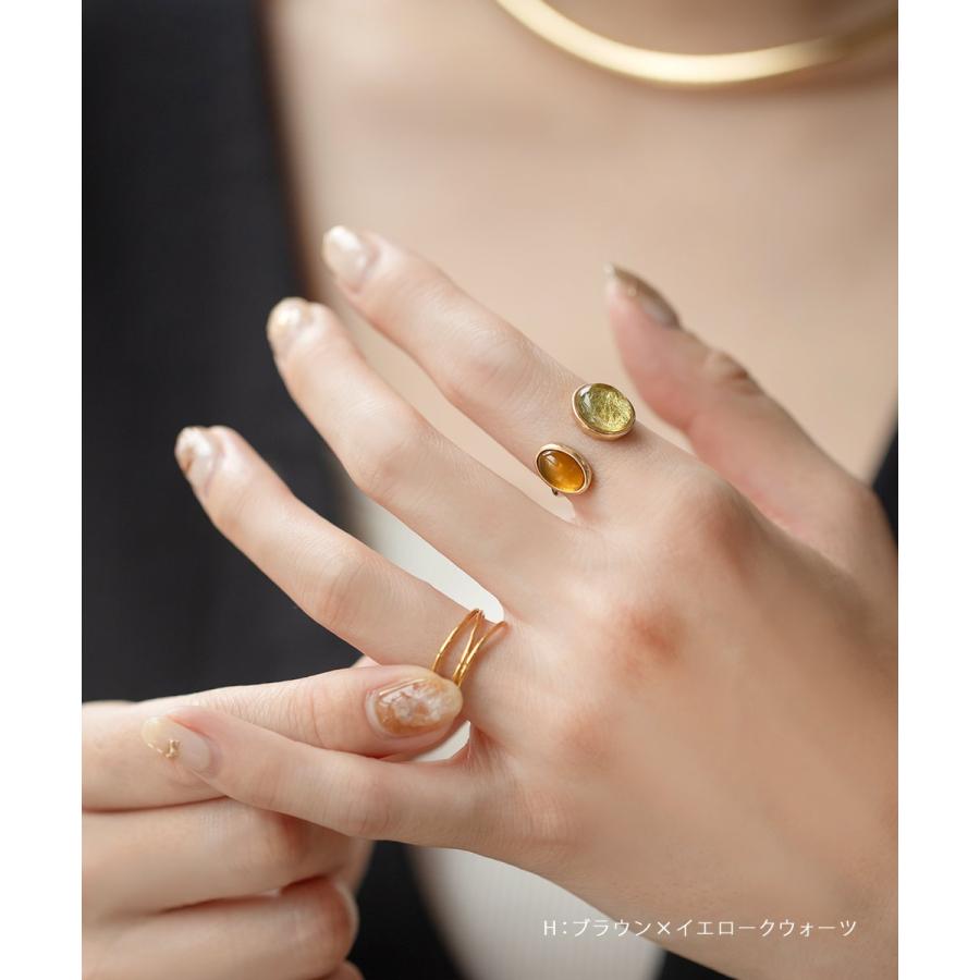 Cream dot.（クリームドット） リング 指輪 オープンリング カラー