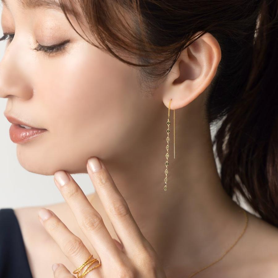 Cream dot.（クリームドット） ピアス アメリカンピアス ライン ペタル 