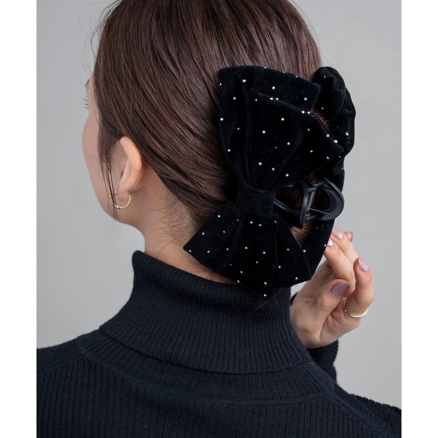 Cream dot.（クリームドット） バンスクリップ ヘアクリップ リボン