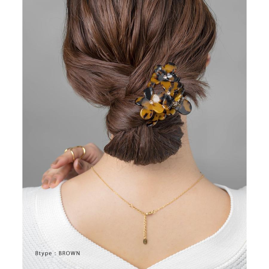 Cream dot.（クリームドット） バンスクリップ ヘアクリップ フラワー