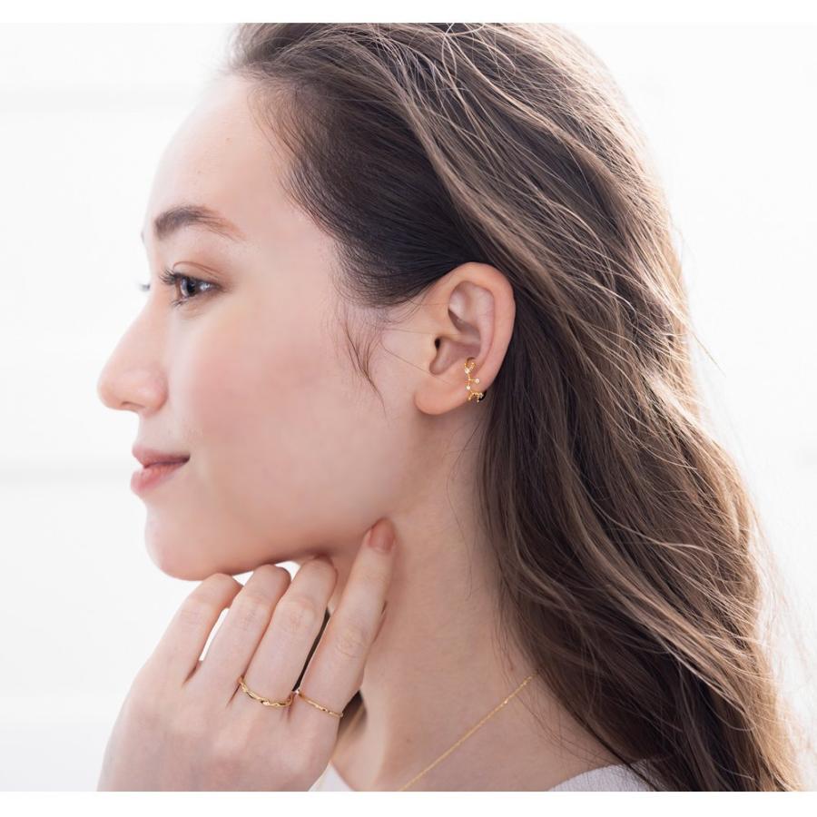 Cream dot. イヤーカフ 18kコーティング レディース Cream dot. イヤーカフ 18kコーティング レディース