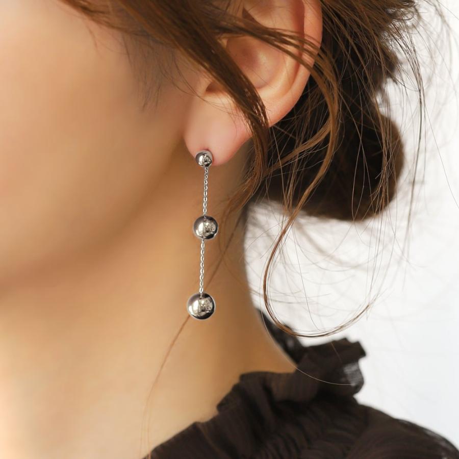 k18 ボールチェーン　ピアスチャーム 楽天市場】【特別価格】 エクレアチェーン ピアス チャーム 片方