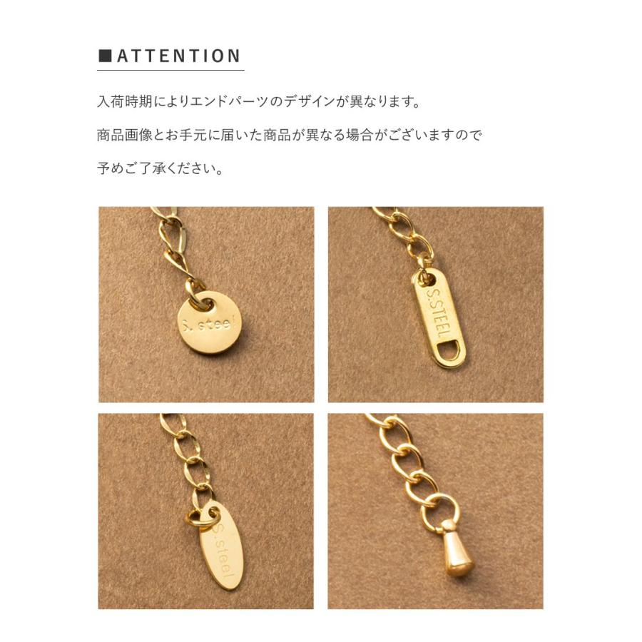 Cream dot. ステンレス製 ネックレス 金属アレルギー つけっ Cream dot. ステンレス製 ネックレス 金属アレルギー つけっ