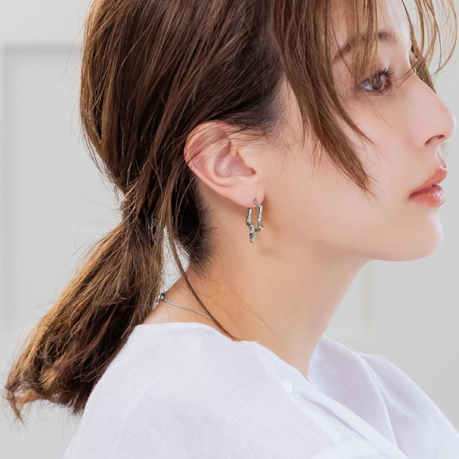ファロン 14Kゴールドプレーテッドピアス SYMPATHY OF SOUL（シンパシーオブソウル） Valley Hoop Pierce