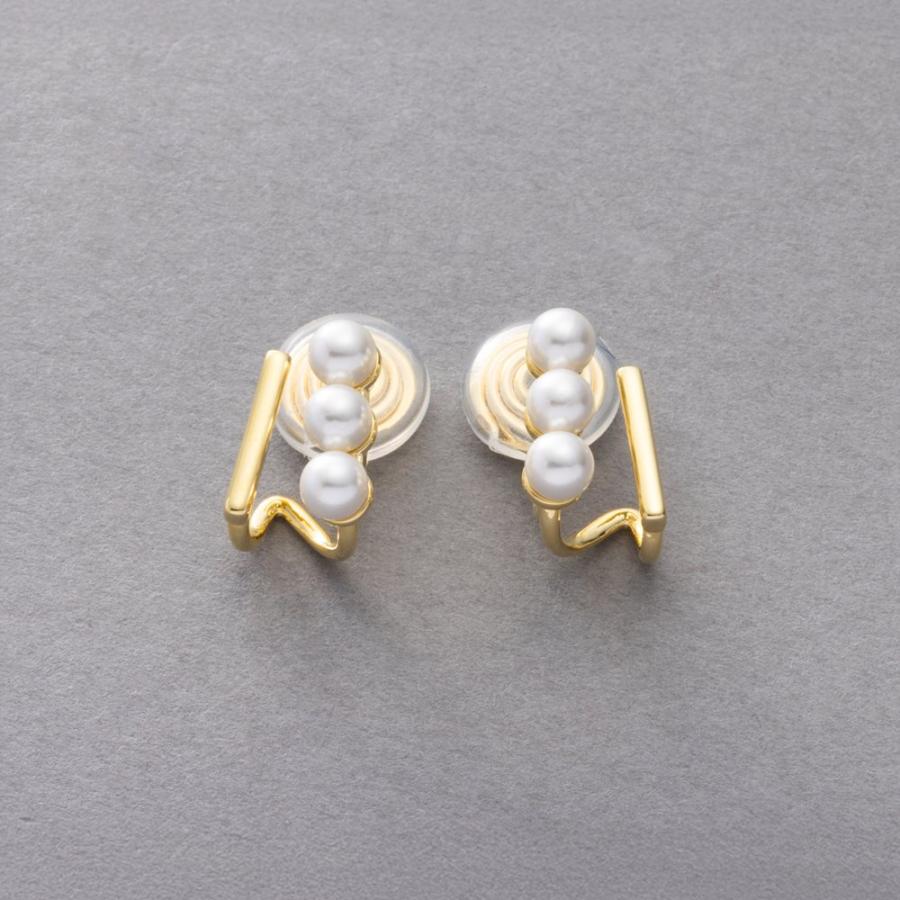 Cream dot. イヤリング レディース ワイヤーフィット 挟むだけ ピアス 