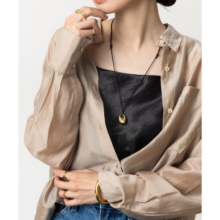 Cream dot.（クリームドット） ネックレス ロング レザーコード コード