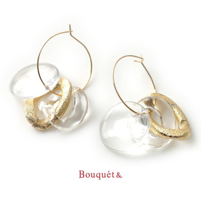 ピアス アクリル 樹脂 透明 清楚 結婚式 お呼ばれ アクセサリー 春夏 リゾート カジュアル 大人 女性 プレゼント ゆうパケット送料無料 Cream Dot 通販 Paypayモール