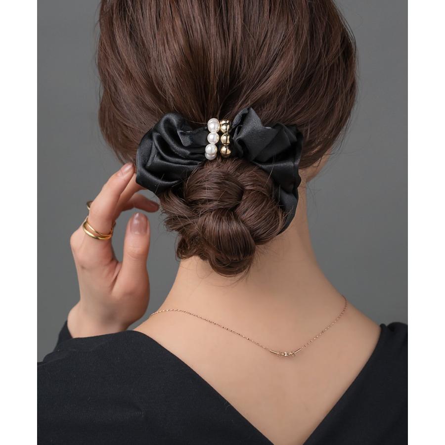 Cream dot. 【全品送料無料⇒11月30日23：59迄】シュシュ パール