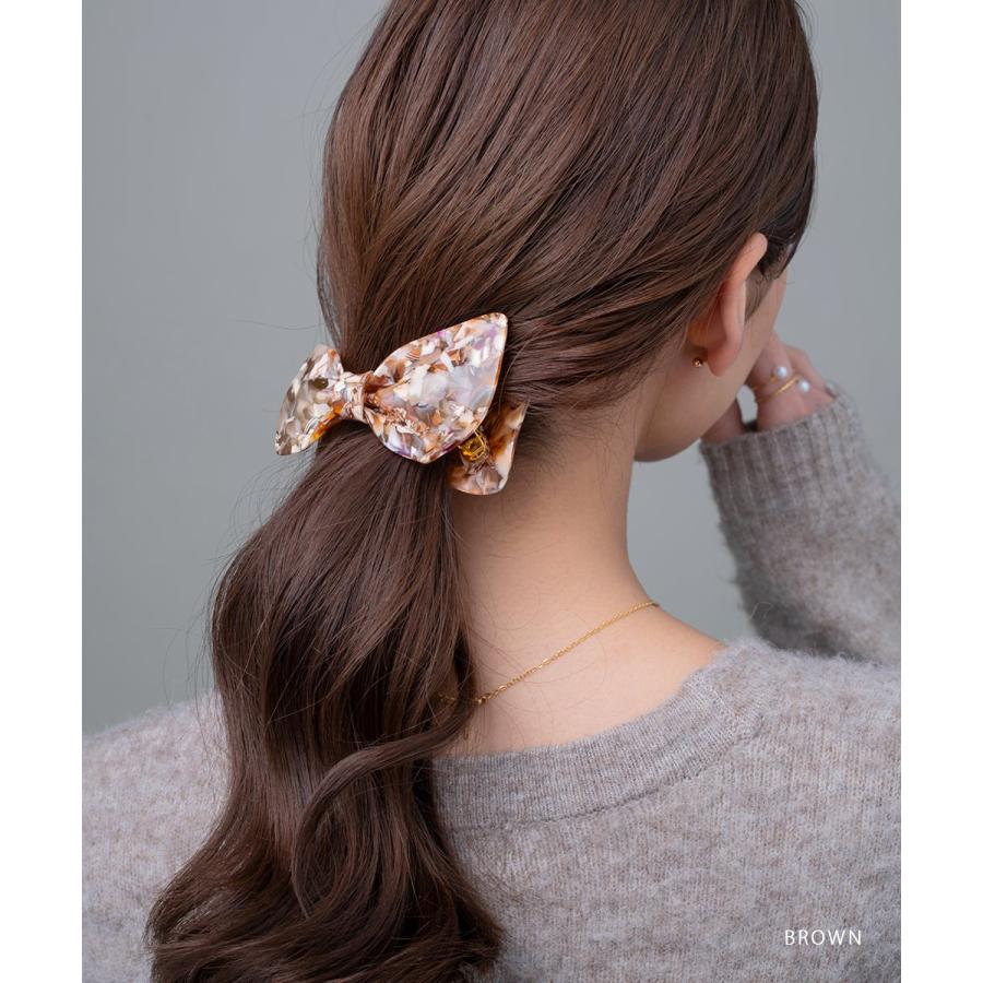 Cream dot.（クリームドット） バンスクリップ ヘアクリップ リボン