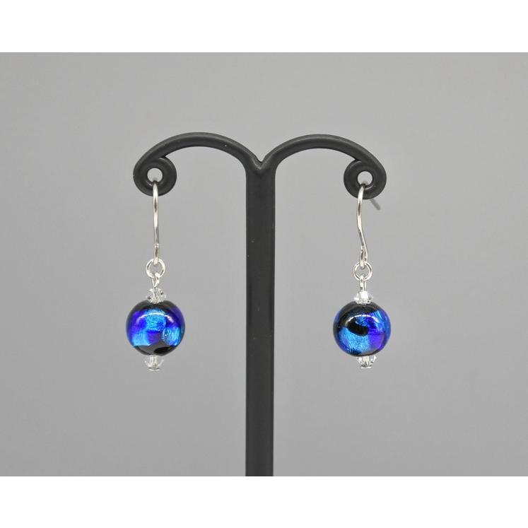 L'ange（ランジュ） 純チタンピアス ホタルガラス 金属アレルギー対応