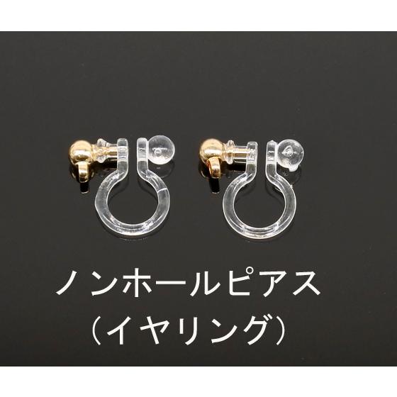 L'ange（ランジュ） イヤリング コバルトブルーの雫 ゴールド