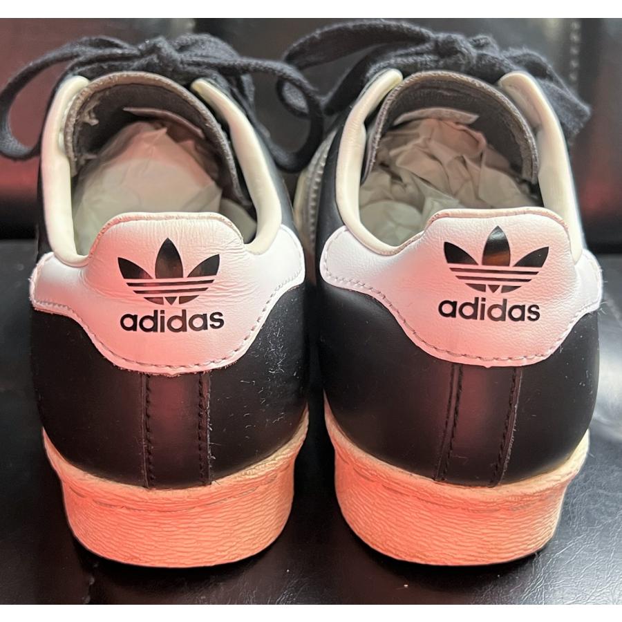 アディダス 18年 スーパースター 80'S 黒白 22.5cm adidas SUPERSTAR G61069 レディース｜creep-shopping｜03