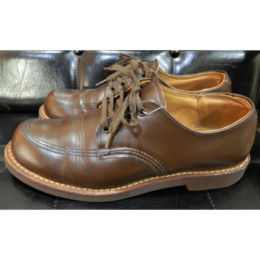 送料込 美品 11年 レッドウィング 9202 GARAGEMAN 8.5D 26.5cm REDWING ガレージマン ローカット 短靴