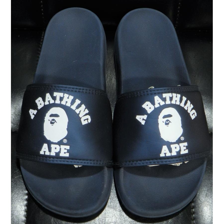 BAPE サンダル 25cm A BATHING APE アベイシングエイプ シャワー 