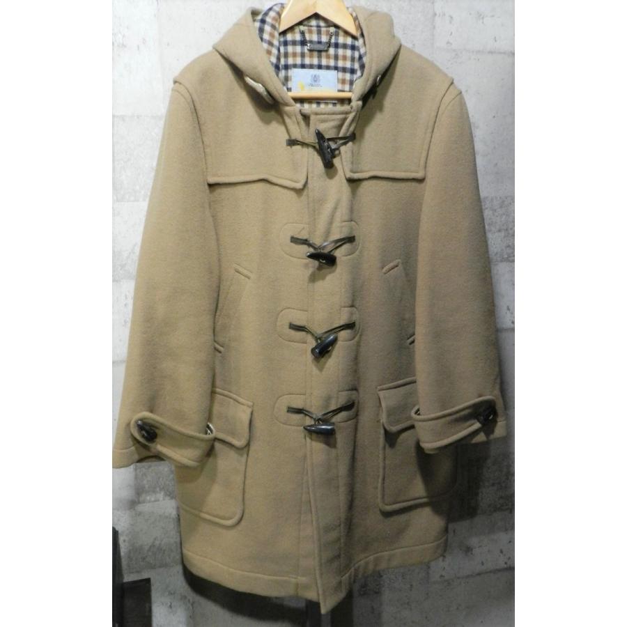 定価12万 英国製 アクアスキュータム ダッフルコート 36 UK AQUASCUTUM