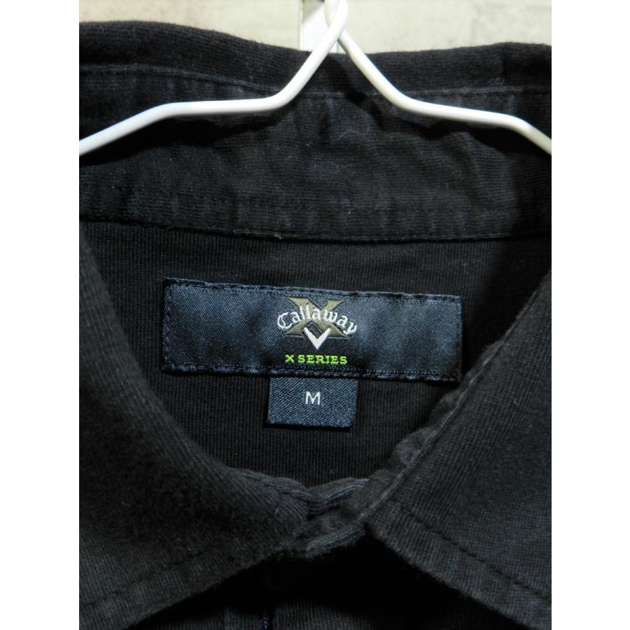 キャロウェイ ゴルフ Xシリーズ ポロシャツ 黒 M callaway GOLF 241-986568｜creep-shopping｜02